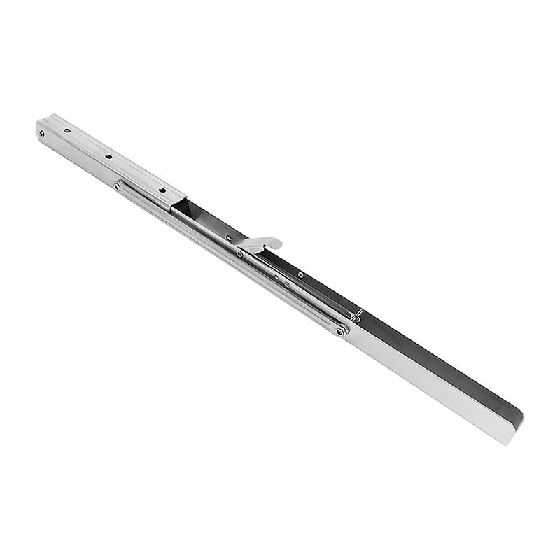 2x 20" Stainless Steel Folding Table Bracket Shelf Bench 50kg Load Heavy Duty