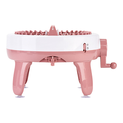 DIY Knitting Machine Smart Weaving Knit Rotating Kids Toy Scarf Sock Hat Gift