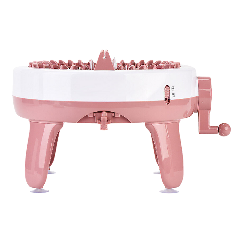 DIY Knitting Machine Smart Weaving Knit Rotating Kids Toy Scarf Sock Hat Gift