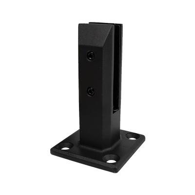 Balustrade Black Glass Clamp 304 Stainless Spigot Pool Fencing Fence