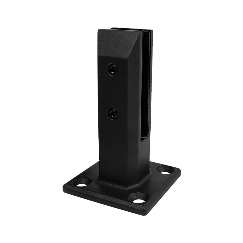 Balustrade Black Glass Clamp 304 Stainless Spigot Pool Fencing Fence