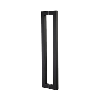 Entrance Door Pull Handle Matte Black 1500mm