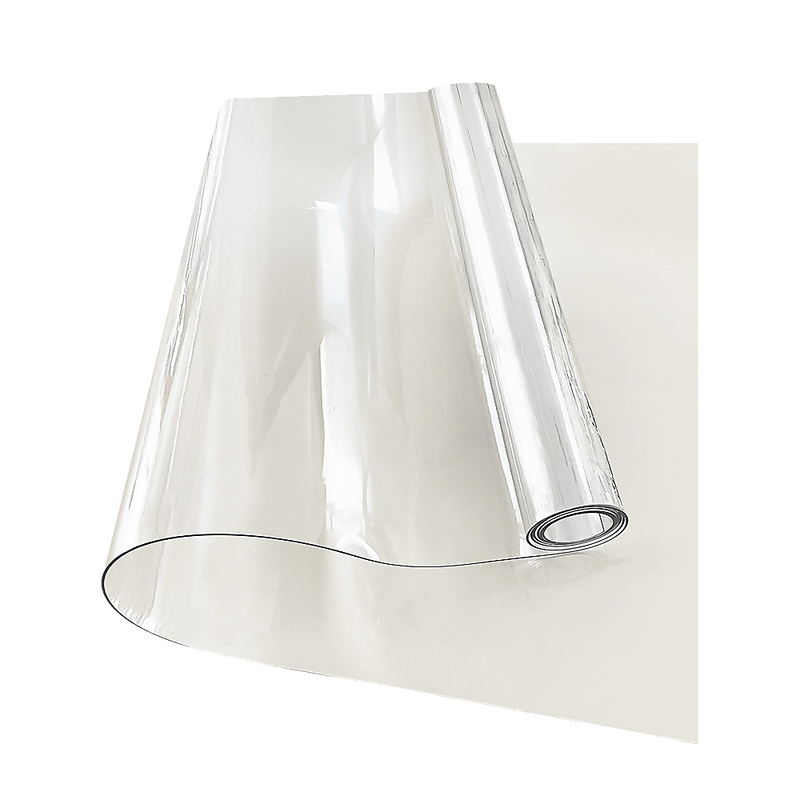 PVC Tablecloth Protector 107X213.4CM Clear Plastic Table Cloth Cover Transparent