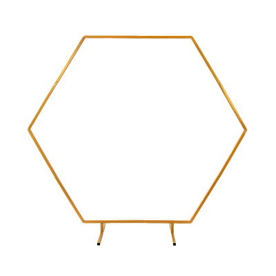 2M Wedding Hex Arch Backdrop Flower Display Stand Frame Background
