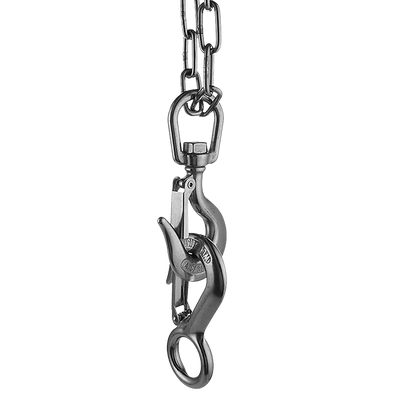 Grappling Hook 1T Crane Scale Sliding Stainless Steel Lifting Rigging Accessories