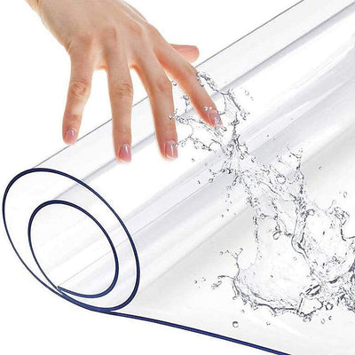 PVC Tablecloth Protector Table Cover Dining Table Cloth Plastic 2800x1170mm 2.0mm
