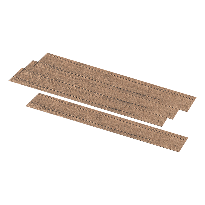 Vinyl Floor Tiles Self Adhesive Flooring Smoked Eucalyptus Wood Grain 16 Pack 2.3SQM