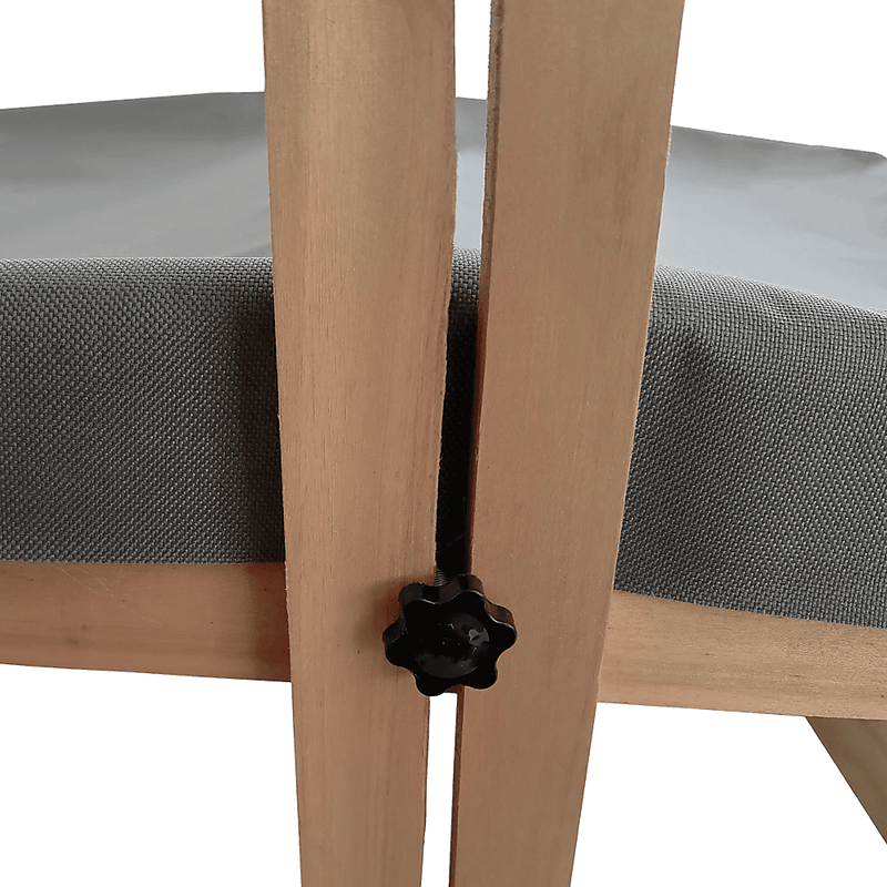 Kids Wooden Toy Sandpit with Adjustable Canopy