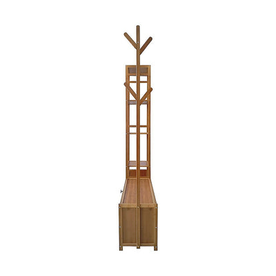 165x100cm Clothes Rack Stand Storage Shelves Modern Coat Tree
