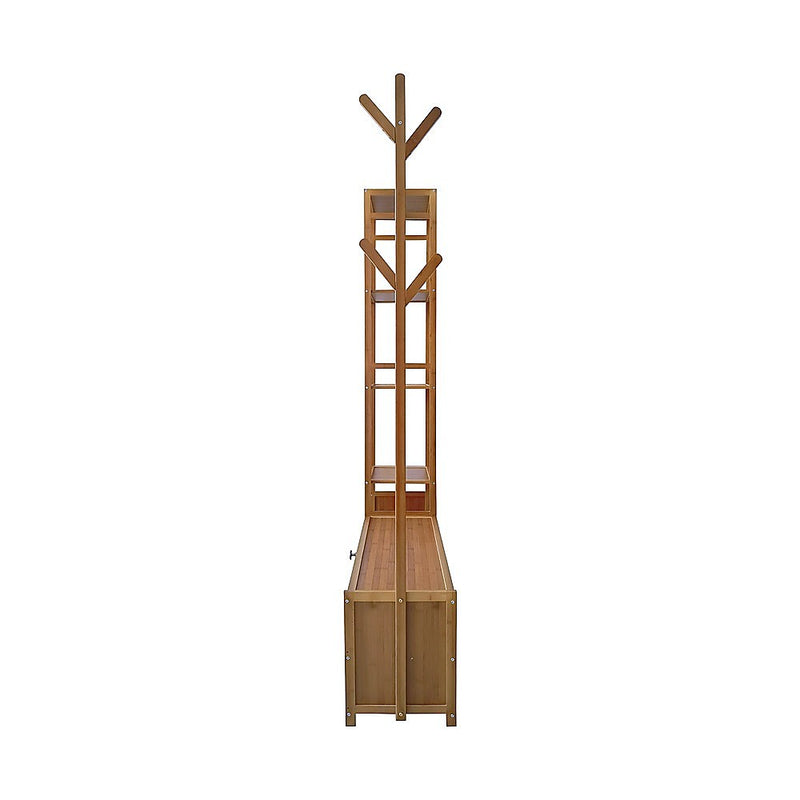 165x100cm Clothes Rack Stand Storage Shelves Modern Coat Tree