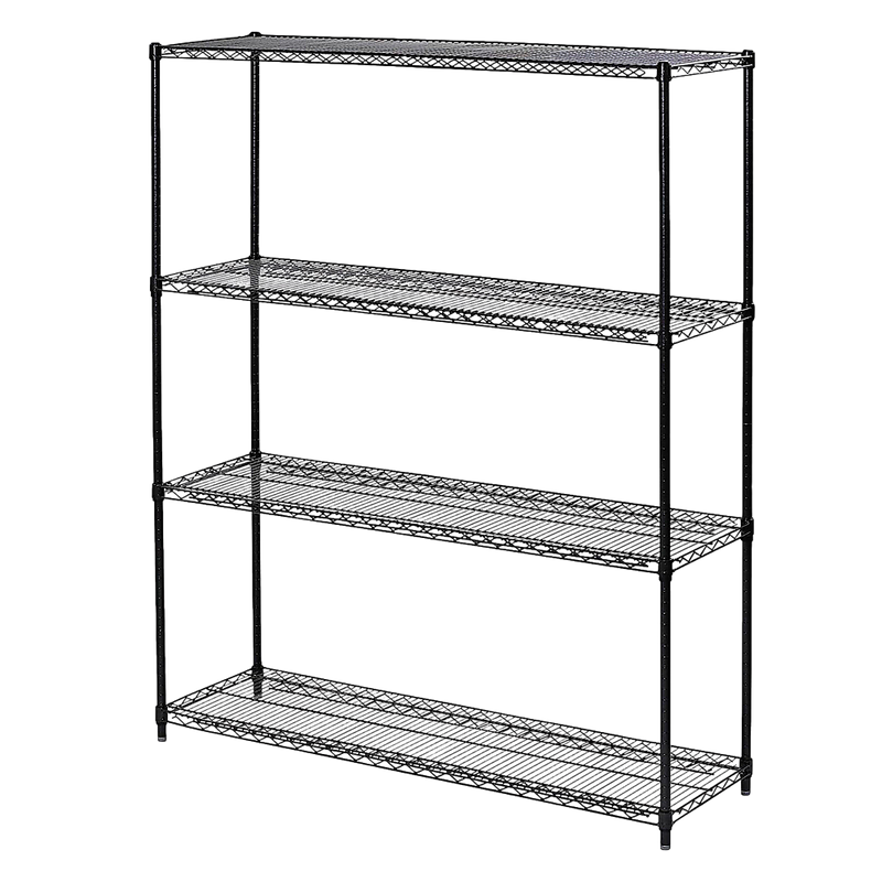 Modular Wire Storage Shelf 1200 x 600 x 1800mm Steel Shelving
