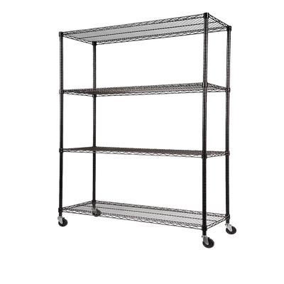 Modular Wire Storage Shelf 1200 x 600 x 1800mm Steel Shelving