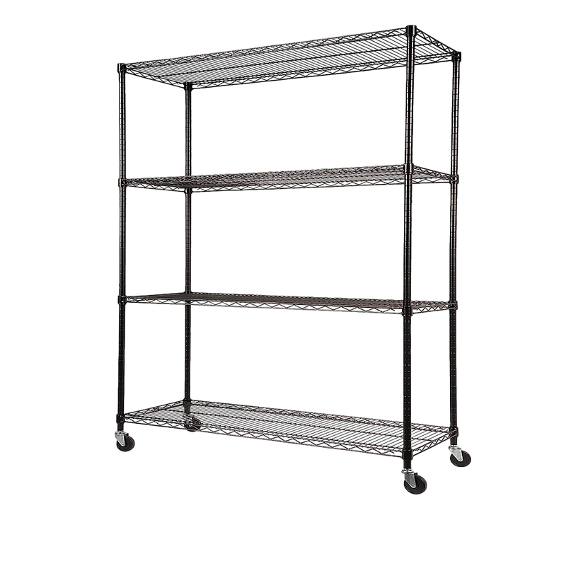 Modular Wire Storage Shelf 1200 x 600 x 1800mm Steel Shelving