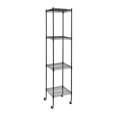 Modular Wire Storage Shelf 350 x 350 x 1800mm Steel Shelving