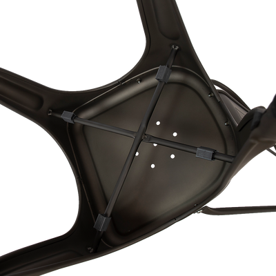 4x Kitchen Dining Chairs Stackable Vintage Metal Chair Backrest Side Chair