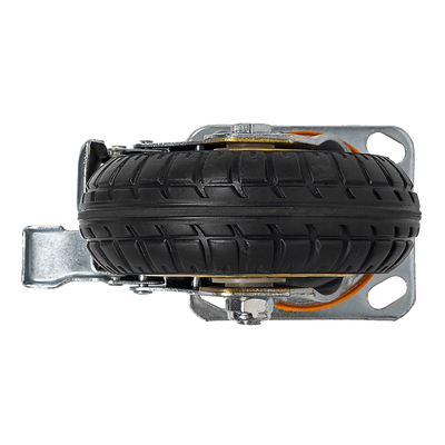 Castor Wheels 4 x 6" 150mm Swivel Silent Caster 2 Brakes 800KG