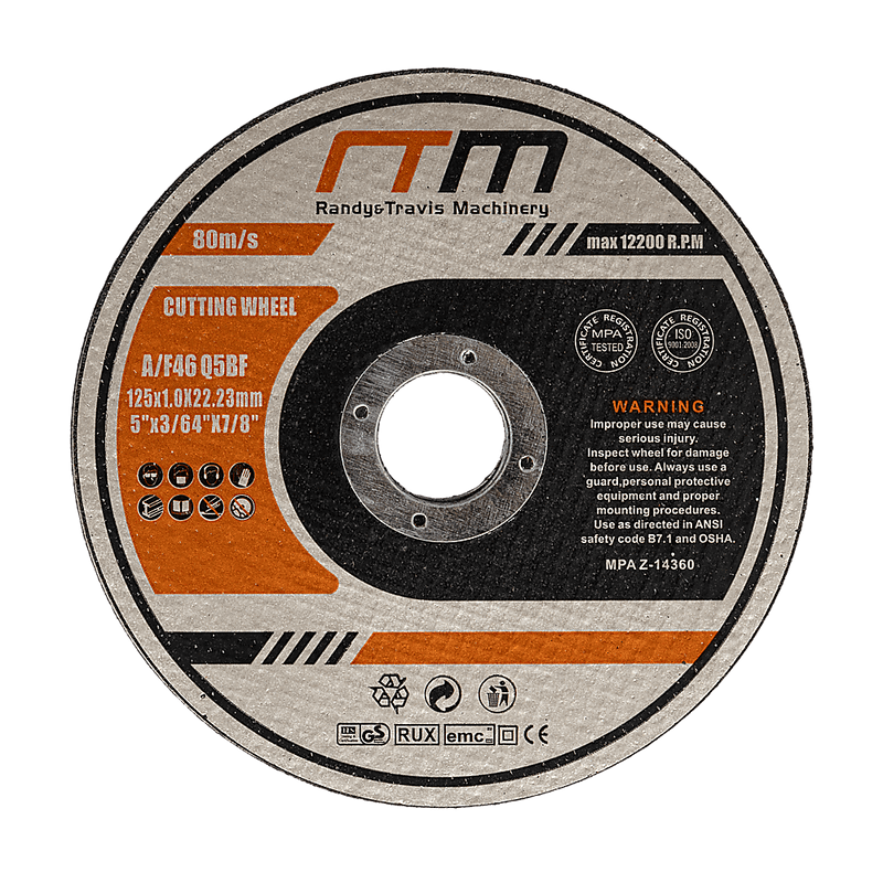 100 x Cutting Discs 125mm 5" Angle Grinder Disc Metal Cut Off Wheel Thin