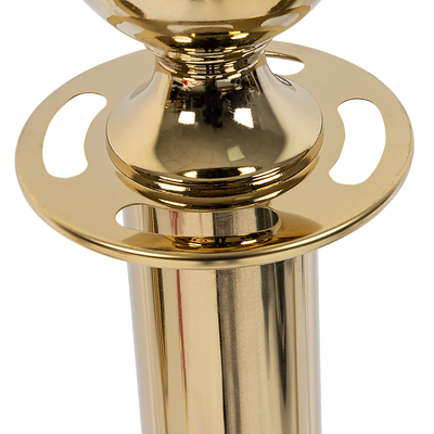 4 x Queue Barriers + 3 Ropes Exhibition Crowd Control Bollards