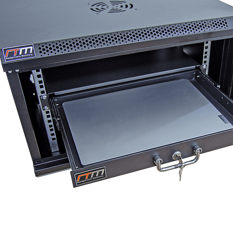 19" 6U Wall Mount Network DVR NVR Data Cabinet Enclosure