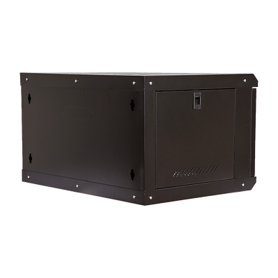 19" 6U Wall Mount Network DVR NVR Data Cabinet Enclosure