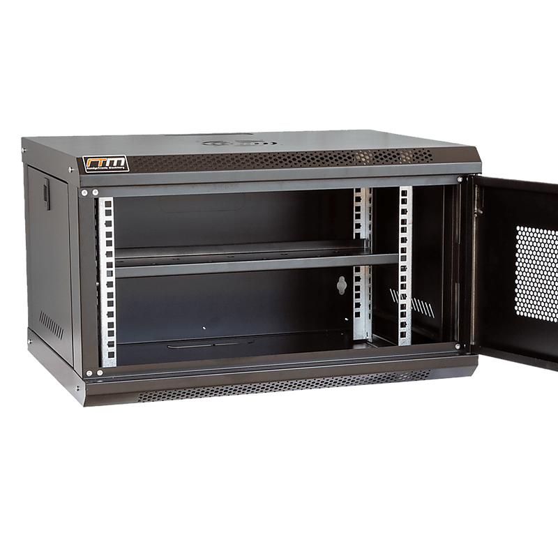 19" 6U Wall Mount Network DVR NVR Data Cabinet Enclosure