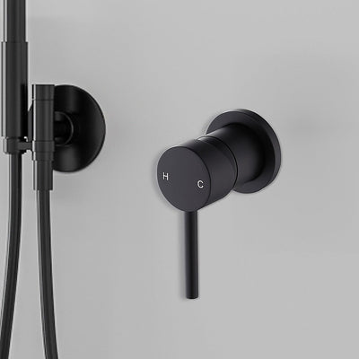 Single Round Shower Bath Mixer Tap Bathroom WATERMARK Approved