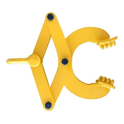 Steel Single Scissor Pallet Puller Clamp 1 Ton Capacity Pallet Grabber