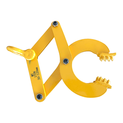 Steel Single Scissor Pallet Puller Clamp 1 Ton Capacity Pallet Grabber