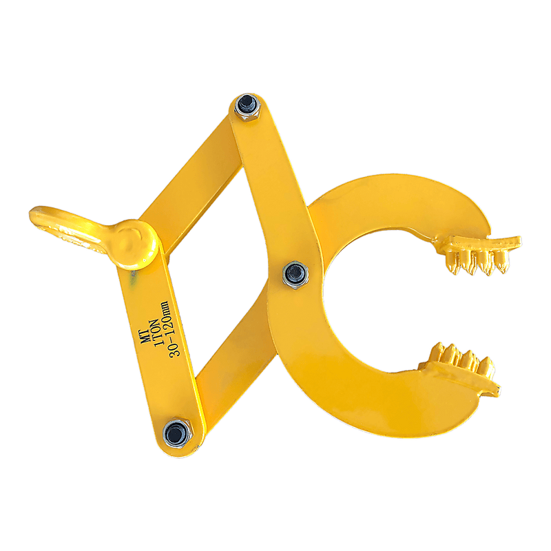 Steel Single Scissor Pallet Puller Clamp 1 Ton Capacity Pallet Grabber