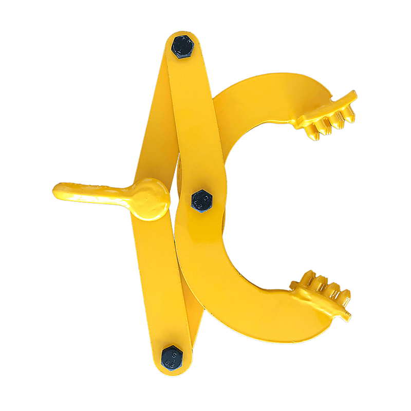 Steel Single Scissor Pallet Puller Clamp 1 Ton Capacity Pallet Grabber