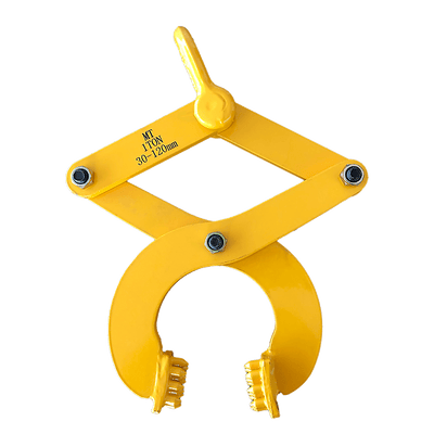 Steel Single Scissor Pallet Puller Clamp 1 Ton Capacity Pallet Grabber