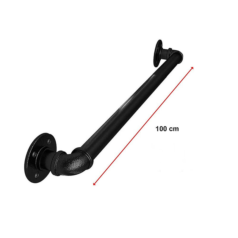 3m Handrail Stair Rail Grab Balustrade Staircase Banister + Installation Kit