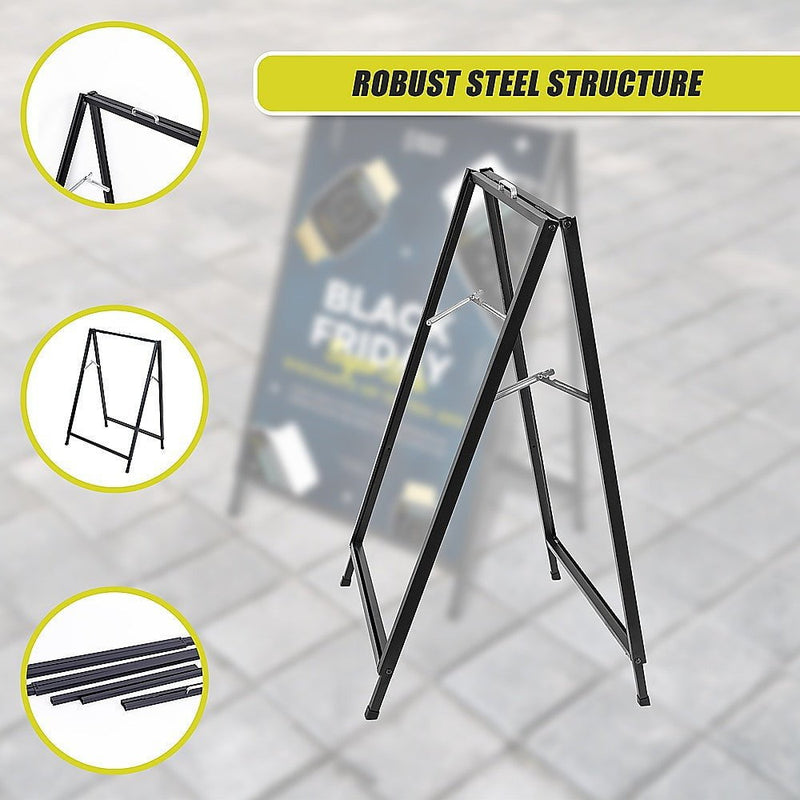 A Frame Sign 60x90cm Sidewalk Plastic Poster Board Outdoor Display