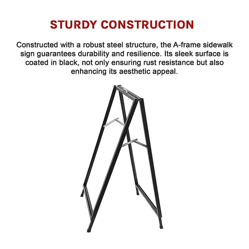 A Frame Sign 60x90cm Sidewalk Plastic Poster Board Outdoor Display