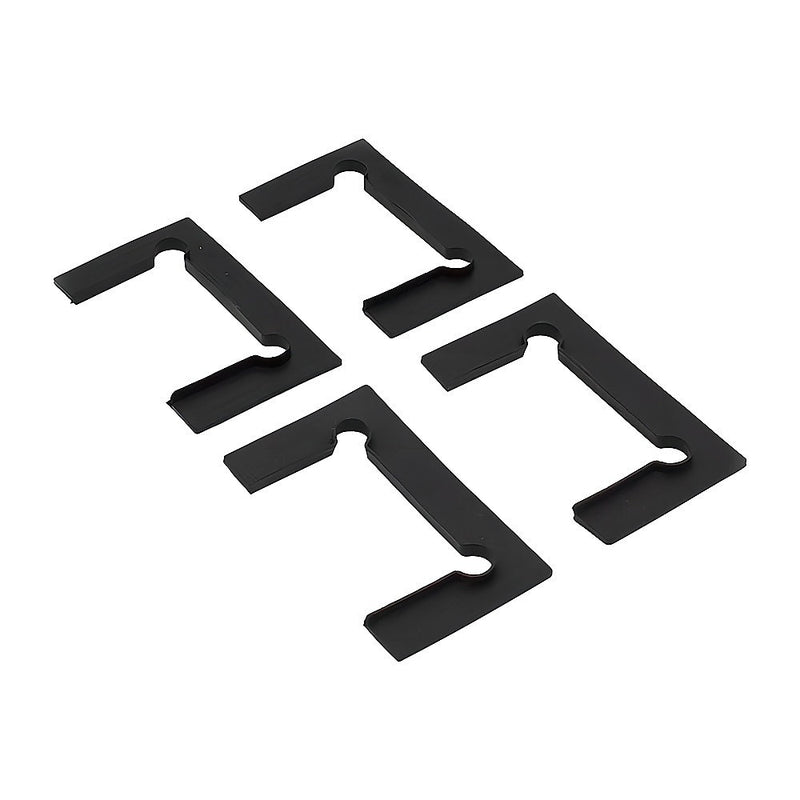 100cm Frameless Glass Bath Screen with Stainless Steel Brackets - Chrome