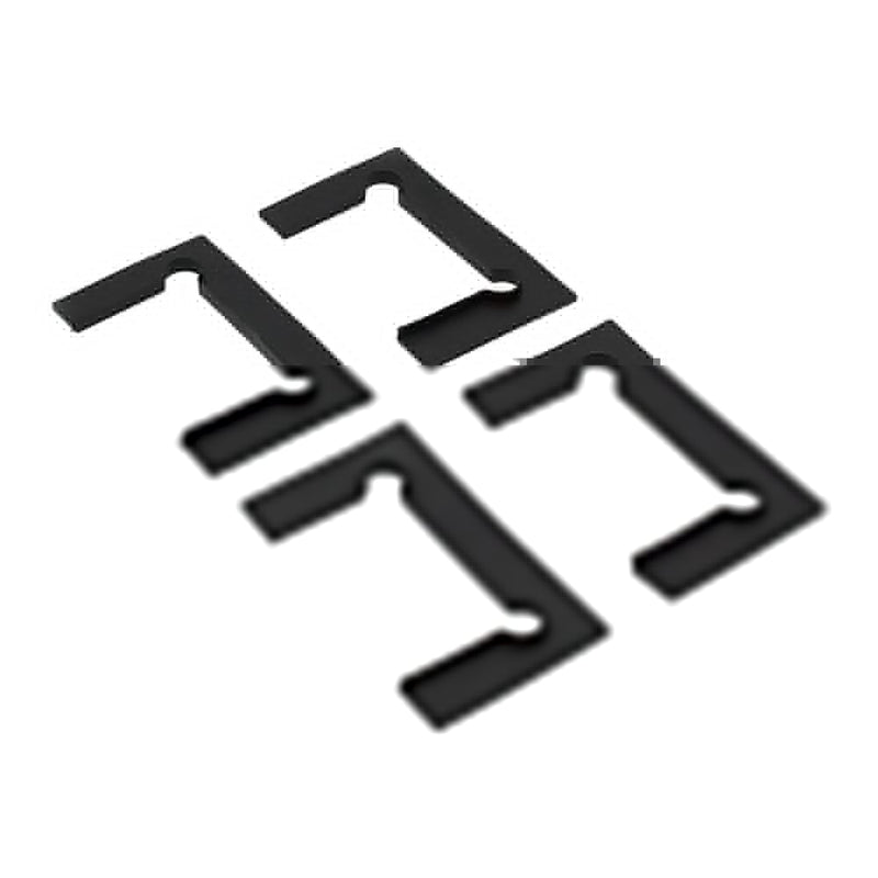 100cm Frameless Glass Bath Screen with Stainless Steel Brackets - Gold