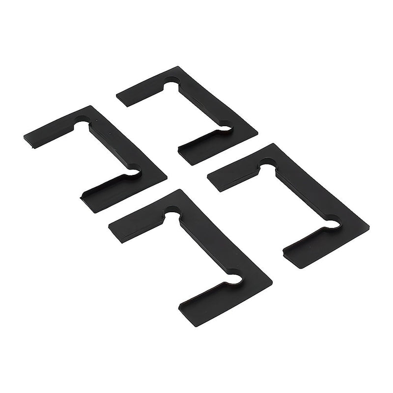 120cm Frameless Glass Bath Screen with Stainless Steel Brackets - Gunmetal