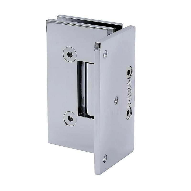 70cm Frameless Swing Bath Panel with Chrome Hardware