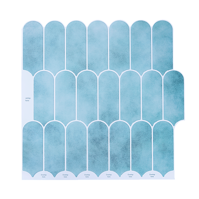 5pcs 3D Wall Stickers Self-adhesive Wallpaper Resistant High Temperature