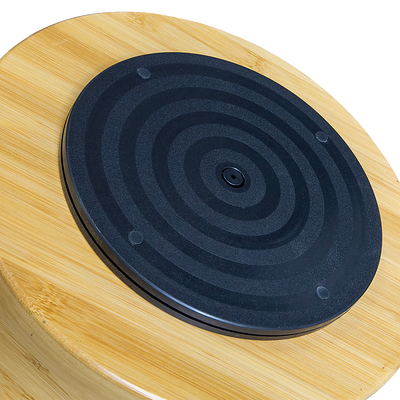 2-Tier Bamboo Lazy Susan Turntable Organizer for Kitchen Counter Cabinet