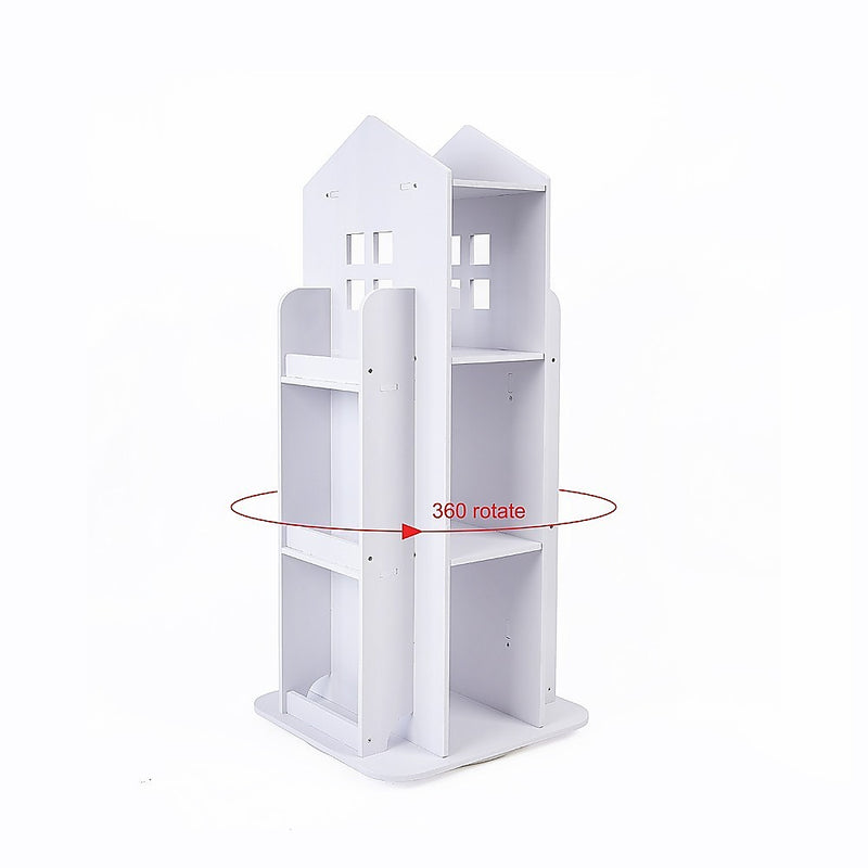 Rotating Bookcase Bookshelf Kid&