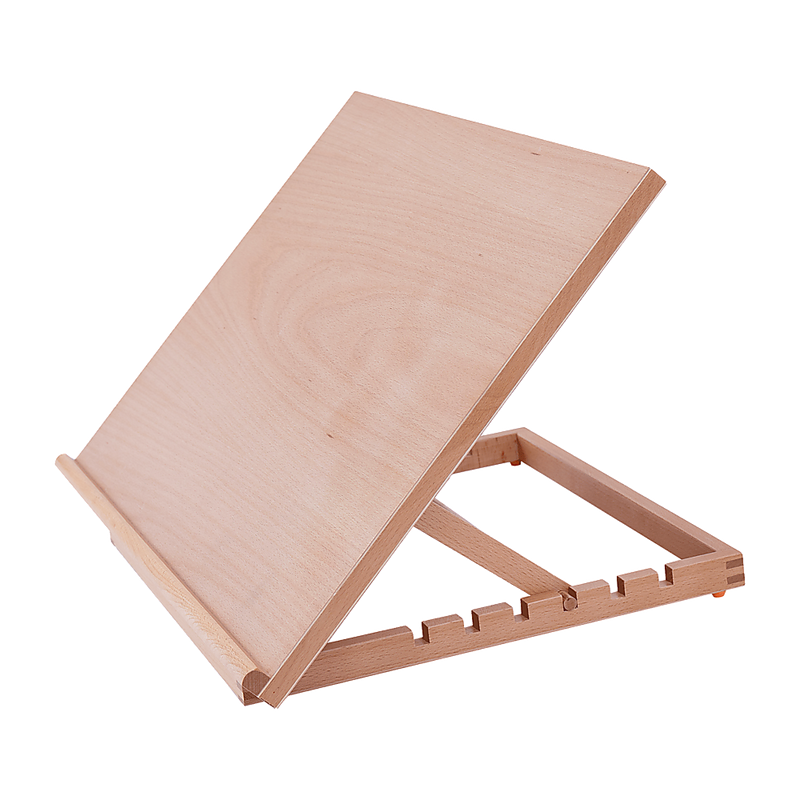 A2 Art & Craft Easel Table Wooden Drawing Board Artist Adjustable WorkStation