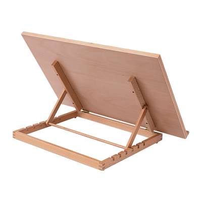 A2 Art & Craft Easel Table Wooden Drawing Board Artist Adjustable WorkStation