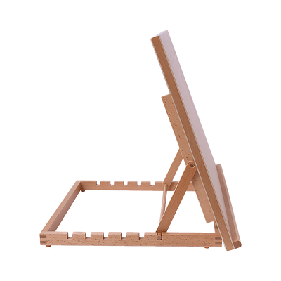 A2 Art & Craft Easel Table Wooden Drawing Board Artist Adjustable WorkStation