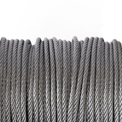 50m Stainless Steel Wire Rope Cable 5mm 316 A4 7x7 Balustrade Fence