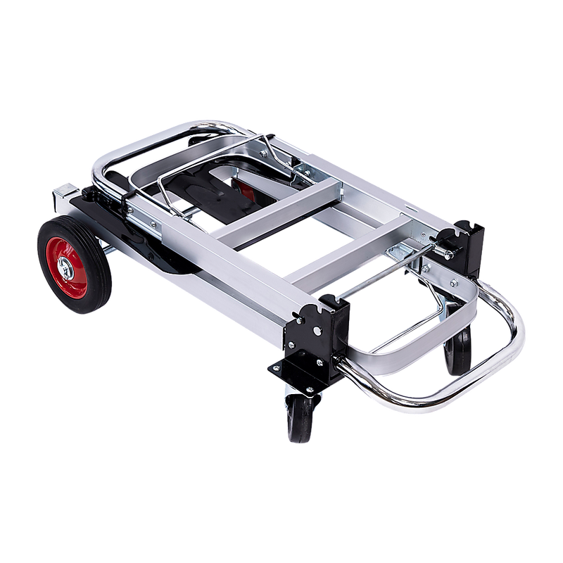 Hand Truck 2 in 1 Folding Dolly Cart 180kg Capacity Heavy Duty Aluminium