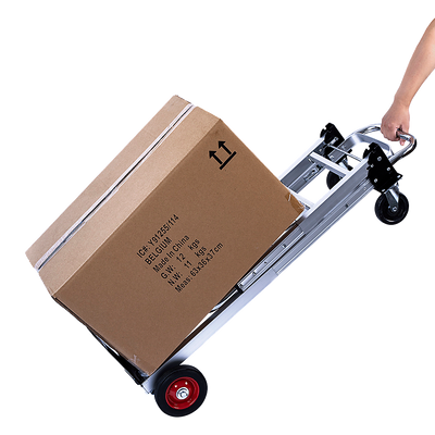 Hand Truck 2 in 1 Folding Dolly Cart 180kg Capacity Heavy Duty Aluminium