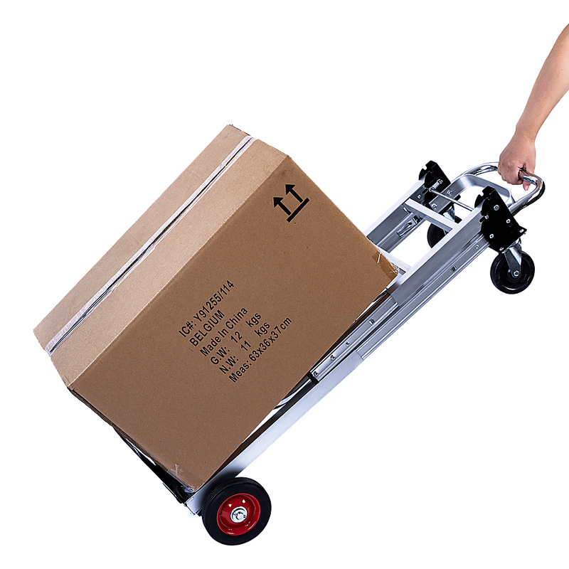 Hand Truck 2 in 1 Folding Dolly Cart 180kg Capacity Heavy Duty Aluminium