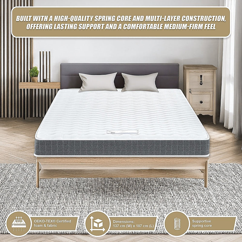 PALERMO Double Mattress OEKO-TEX foam CertiPUR-US certified