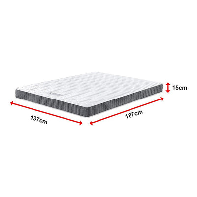 PALERMO Double Mattress OEKO-TEX foam CertiPUR-US certified